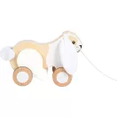 Small Foot - Fa húzós játék Nyuszi zörgős fülekkel - JátékManufaktúra