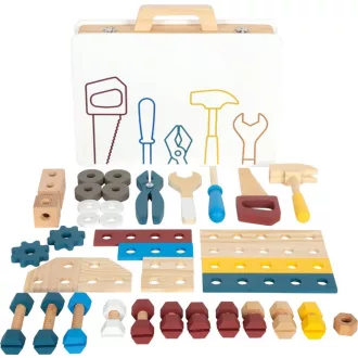 Small Foot - Szerszámos bőrönd Workshop - JátékManufaktúra
