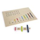 Small Foot - Számolás fa dobozban - Educate - JátékManufaktúra