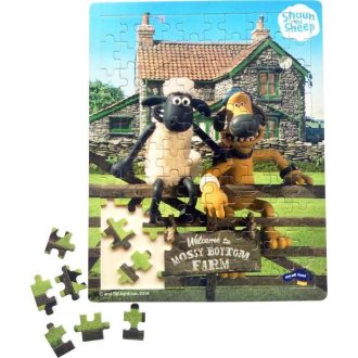 Small Foot - Fa puzzle Shaun, a bárány - JátékManufaktúra