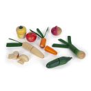 Small Foot - Friss gyümölcs- és zöldségszeletelő készlet - JátékManufaktúra