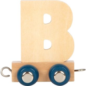 Small Foot - Sarkvidéki vonat betű - B - JátékManufaktúra