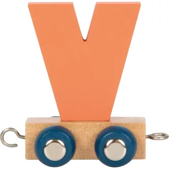 Small Foot - Sarkvidéki vonat betű V - JátékManufaktúra