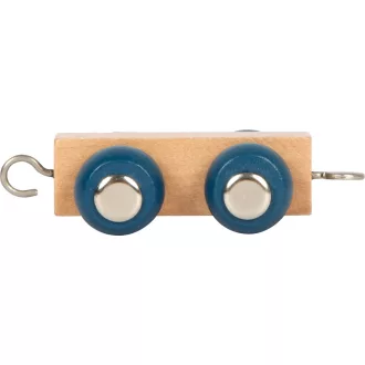 Small Foot - Sarki betűs vagon natúr - JátékManufaktúra