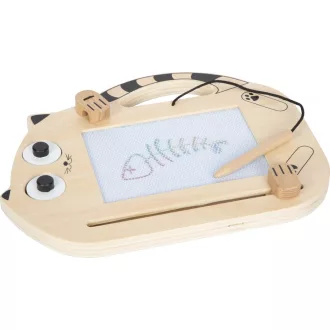 Small Foot - Mágneses rajztábla - Cica - JátékManufaktúra