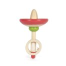 Small Foot - Fa pörgettyű zsinórral 1 db - JátékManufaktúra