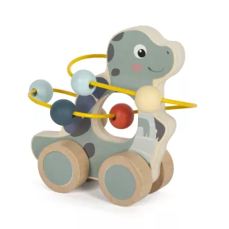 Small Foot - Gurulós játék gyöngylabirintussal - Dino - JátékManufaktúra