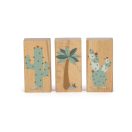 Small Foot - Fa építőkockák - Dino - JátékManufaktúra