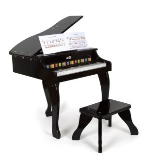 Small Foot - Gyerek zongora - fekete - JátékManufaktúra