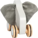 Small Foot - Fa húzós játék Elefánt zörgős fülekkel - JátékManufaktúra