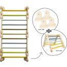 Small Foot - Mászó háromszög és bordásfal 2 az 1-ben Adventure - JátékManufaktúra