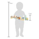 Small Foot - Fa születésnapi vonat állatokkal - JátékManufaktúra