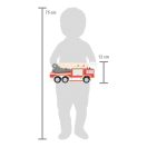 Small Foot - Tűzoltóautó forgatható létrával - JátékManufaktúra