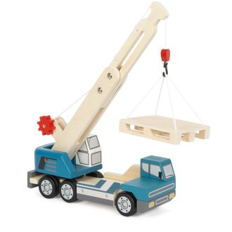 Small Foot - Darus teherautó raklappal - JátékManufaktúra