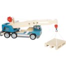 Small Foot - Darus teherautó raklappal - JátékManufaktúra