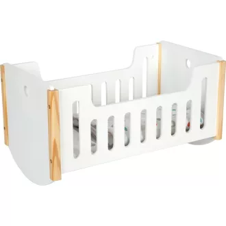 Small Foot - Fa bölcső babáknak Little Button - JátékManufaktúra