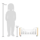 Small Foot - Fa bölcső babáknak Little Button - JátékManufaktúra