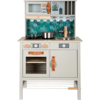 Small Foot - Szürke játékkonyha Tasty - JátékManufaktúra