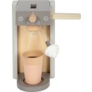 Small Foot - Fa kávéfőző tartozékokkal, Tasty szürke - JátékManufaktúra