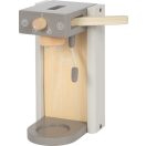 Small Foot - Fa kávéfőző tartozékokkal, Tasty szürke - JátékManufaktúra