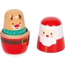 Small Foot - Matrijoska karácsonyi kiadás - JátékManufaktúra