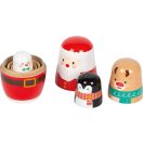 Small Foot - Matrijoska karácsonyi kiadás - JátékManufaktúra