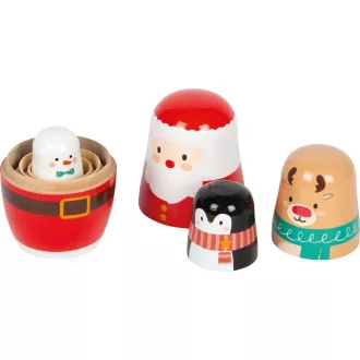 Small Foot - Matrijoska karácsonyi kiadás - JátékManufaktúra