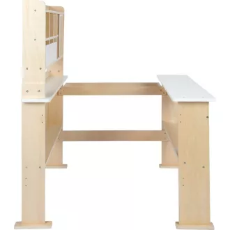 Small Foot - Fehér fa árusító stand - JátékManufaktúra