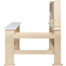 Small Foot - Fehér fa árusító stand - JátékManufaktúra