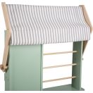 Drevený obchod a kuchynka Tasty zelená 2 v 1