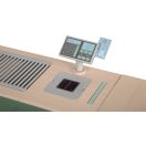 Drevený obchod a kuchynka Tasty zelená 2 v 1