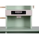 Drevený obchod a kuchynka Tasty zelená 2 v 1