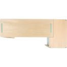 Drevený obchod a kuchynka Tasty zelená 2 v 1