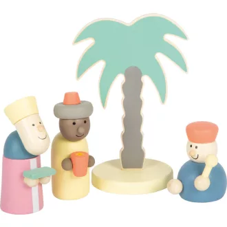 Small Foot - Fa Betlehem játékszett - JátékManufaktúra