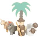 Small Foot - Fa Betlehem játékszett - JátékManufaktúra