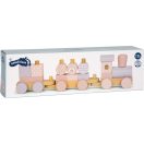 Small Foot - Rakosgatás Fa vonat rózsaszín - JátékManufaktúra