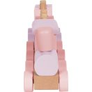 Small Foot - Rakosgatás Fa vonat rózsaszín - JátékManufaktúra