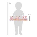 Small Foot - Rakosgatás Fa vonat rózsaszín - JátékManufaktúra