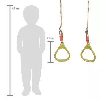 Small Foot - Műanyag tornagyűrűk - JátékManufaktúra