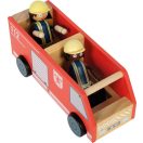 small foot - Nagy tűzoltóállomás kiegészítőkkel - JátékManufaktúra