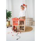 small foot - Nagy tűzoltóállomás kiegészítőkkel - JátékManufaktúra