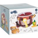 Small Foot - Lóápoló készlet piros táskával - JátékManufaktúra