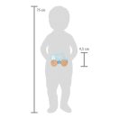 Small Foot - Tolható fa autó, kék - JátékManufaktúra