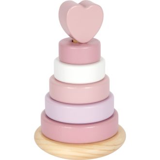 Small Foot - Karikarakosgató torony rózsaszín - JátékManufaktúra