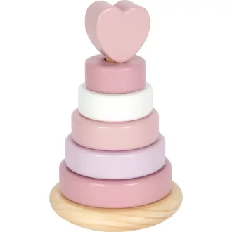 Small Foot - Karikarakosgató torony rózsaszín - JátékManufaktúra