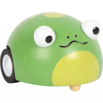 Small Foot - Fa húzható állatka Béka - JátékManufaktúra