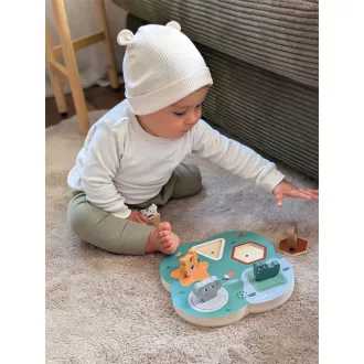 Small Foot - 3D puzzle hangokkal: Szafari állatok - JátékManufaktúra