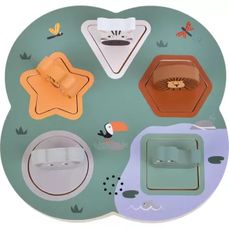 Small Foot - 3D puzzle hangokkal: Szafari állatok - JátékManufaktúra