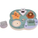 Small Foot - 3D puzzle hangokkal: Szafari állatok - JátékManufaktúra