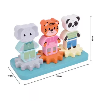 Small Foot - Fa rakosgató játék: Dzsungel barátai - JátékManufaktúra